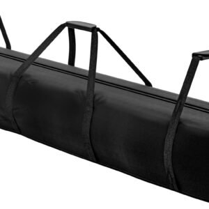 Large Tent Storage Bag Tent Pole Bag - 83''L x 12''W - Tailored for Tent Poles, Suitable for Various Party Tent Canopy Models, Heavy-Duty Design with Reinforced Handles and Dual Zipper