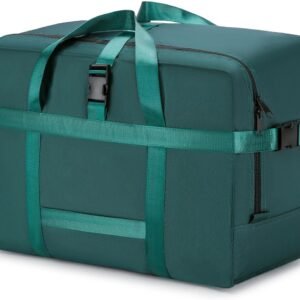 Extra Large Storage Bags Duffle Bags Tote for Moving, Storage, Camping and Travel (Green, 75L)