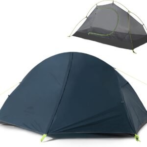 1 Person Tent, Waterproof Easy Set up Free Standing Single Person Tent, Lightweight Backpacking Tent for 1 Person, One Person Tent with Footprint Included