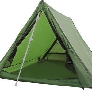 2-Person Trekking Pole Tent for Backpacking - Ultralight A-Frame Backpacking Tent, Two Person Waterproof Hiking Tent for Camping, Lightweight Camping Tent for Scouts, Trekker by
