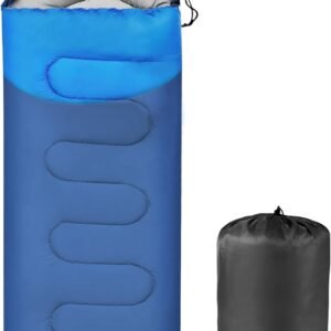 Sleeping Bags Portable Waterproof Camping Sleeping Bag for Adults Kids 4 Seasons Cold Weather or Warm Backpacking Hiking Travel Indoor Outdoor Use