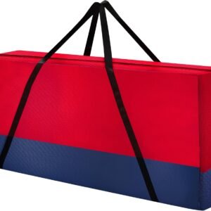 Giant Connect 4 Carrying Duffle Bag,Large & Sturdy Carrying Bag for Jumbo 4 in A Row, Easy Storage & Transportation for Life Size Jumbo to Score Connect Four Outdoor Storage Bag (BLUE)