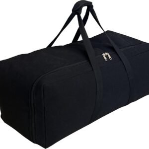 Extra Large Canvas Travel Duffle Bag Heavy Duty, Sports Military Camping Tent Storage